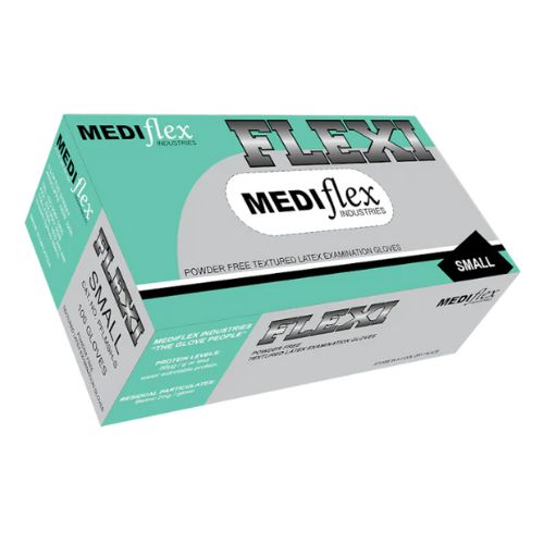Mediflex Flexi Powder Free Latex Gloves Small Carton Of 1000