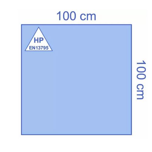 Bilam Essential Drape Sheet 100x100cm Pack Of 20